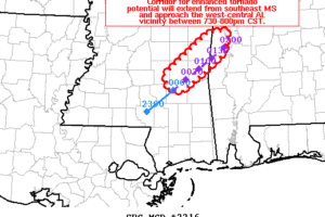 Localized Mesoscale Discussion Focusing On The Southwestern Parts Of The Area