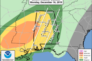 Severe Storms Possible Across Alabama Tonight