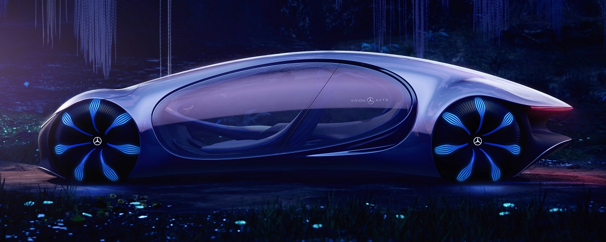 Mercedes Goes Hollywood With ‘avatar Inspired Cyborg Concept Car The
