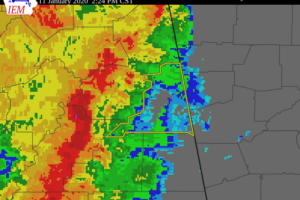 CANCELED – Severe T-Storm Warning: Parts Of Cleburne County Until 3:45 PM