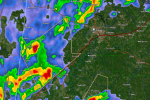 Strong Storms Across Pickens, Greene, and Sumter Counties