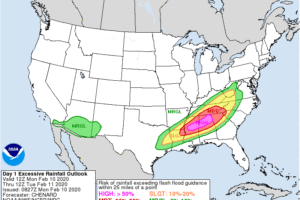 Significant Risk Of Flooding Over North Alabama