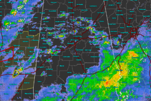 Threat Of Severe Storms Will Be Increasing Over The Next Few Hours