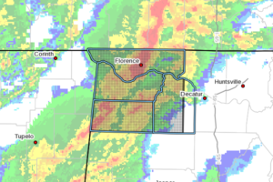 Areal Flood Warnings Issued For Portions Of North Alabama