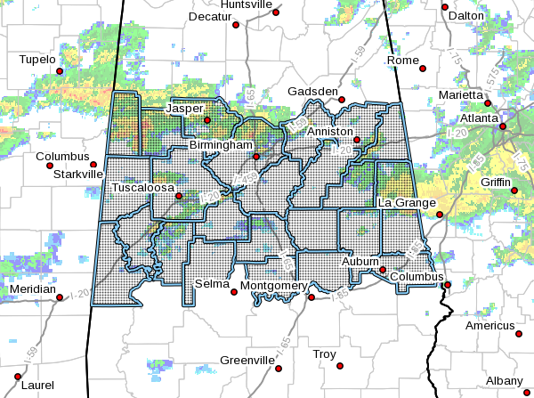 Alabama Flood Map 2020 Flash Flooding Possible Across Portions Of Central Alabama Through Tonight  | The Alabama Weather Blog - Mobile