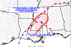 Severe Threat Continues To Our West; Need To Watch Western Parts Of The Area