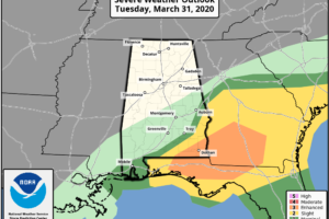 Severe Threat Continues For Extreme Southeast Alabama