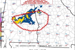 SPC Mesoscale Discussion: Severe Threat Continues For Central Alabama