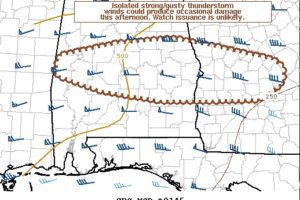 SPC Mesoscale Discussion: New Severe T-Storm/Tornado Watch Not Likely