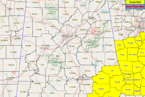 More Counties Removed From The Tornado Watch