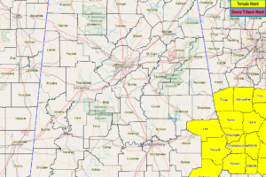 Only Three Counties Remain In The Tornado Watch