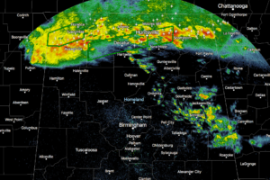 Heavy Thunderstorms Causing Some Flash Flood Issues In North Alabama