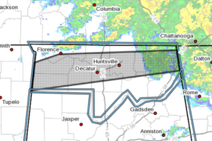 Flood Warning Issued For A Good Bit Of North Alabama Until 4:30 PM