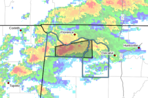 EXPIRED – Tornado Warning Issued For Parts Of Colbert & Lawrence Counties Until 6:45 PM