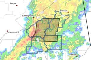 EXPIRED – Severe T-Storm Warning For Parts Of Talladega, Chilton, Shelby, St. Clair, & Coosa Counties Until 9:00 AM