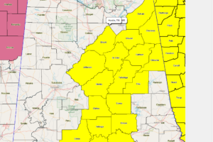New Tornado Watch for Southeast Alabama, Georgia; Watch Continues for South Central/East Central Alabama Until Midnght