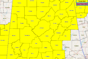 Tornado Watch Canceled For Colbert & Lauderdale Counties