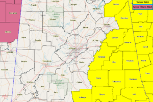 A Few More Counties Removed From The Tornado Watch