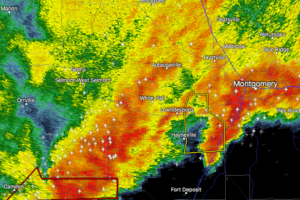 Strong Storms Affecting Autauga & Lowndes County