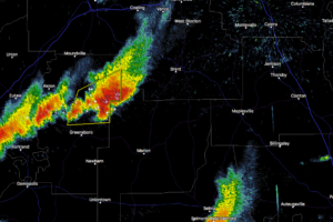 Strong Storms Affecting Perry & Bibb Counties
