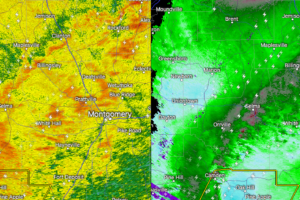 Strong Storms Affecting Lowndes & Dallas Counties