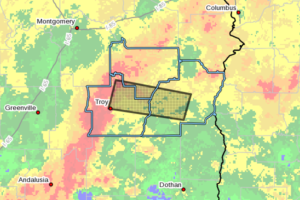 EXPIRED – Severe T-Storm Warning for Barbour, Bullock, Pike Counties Until 11:45 PM