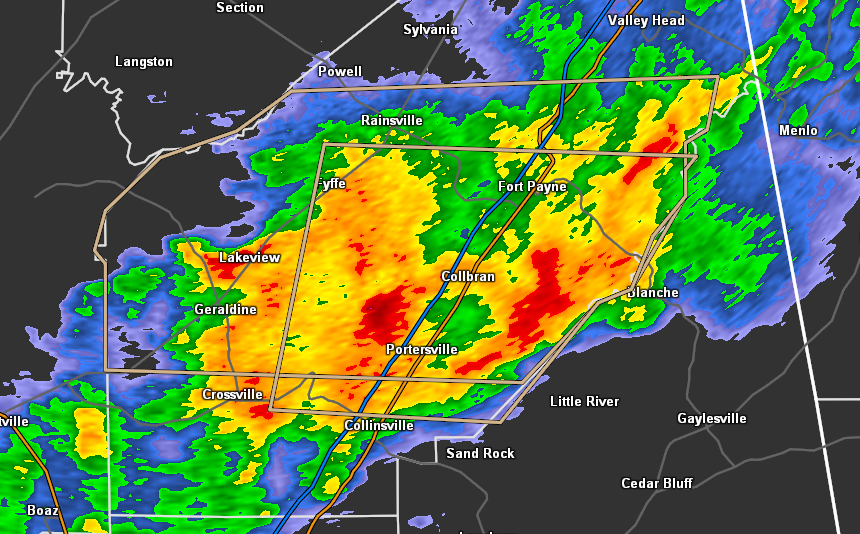 Strong Storms Continue to Affect Dekalb County The Alabama Weather Blog