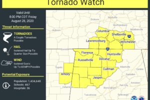 New Tornado Watch Issued Until 8:00 pm Replacing Watch Issued This Morning