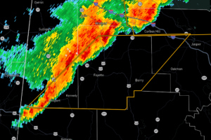 CANCELED Severe T-Storm Warning for Parts of Fayette, Lamar, Walker Co. Until 6:30 pm