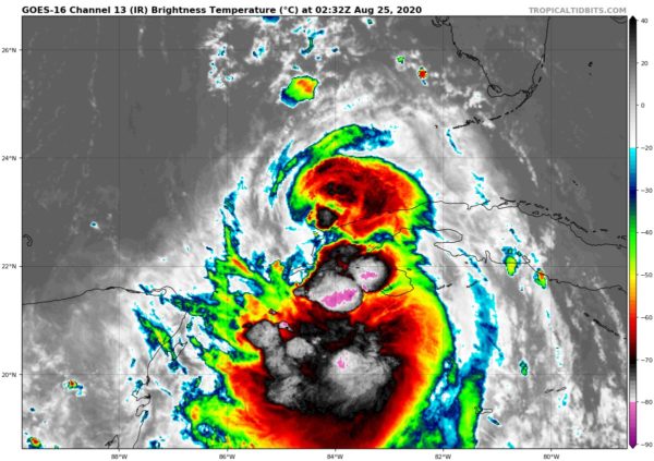 Laura Forecast to Become a Hurricane on Tuesday : The Alabama Weather Blog