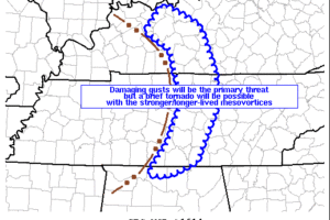 Severe Weather Threat Continues for Locations Under Tornado Watch