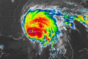 7 a.m. Advisory:  Hurricane Force Winds Occurring in Pensacola