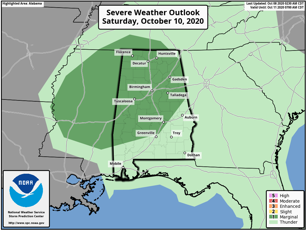 Potential Delta Impacts on Central Alabama The Alabama Weather Blog