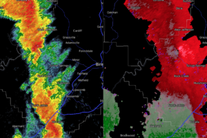 Broad Rotation On Radar in West Jefferson County