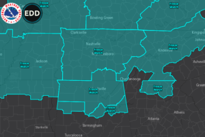 Freeze Watches for North and North Central Alabama for Sunday Night