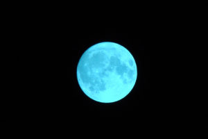 Once a Blue Moon…and on Halloween
