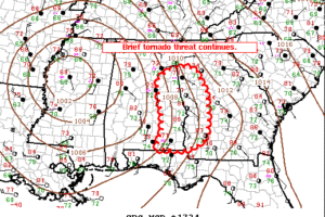 While Counties Have Benn Removed From the Tornado Watch, Small Tornado Threat Continues