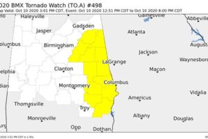 A Few Counties Have Been Removed From the Tornado Watch