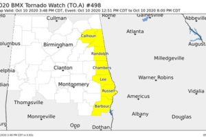 More Counties Removed from the Tornado Watch