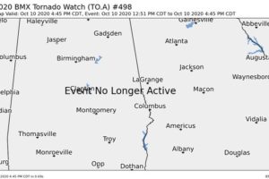 Rest of the Counties in Tornado Watch Have Been Canceled