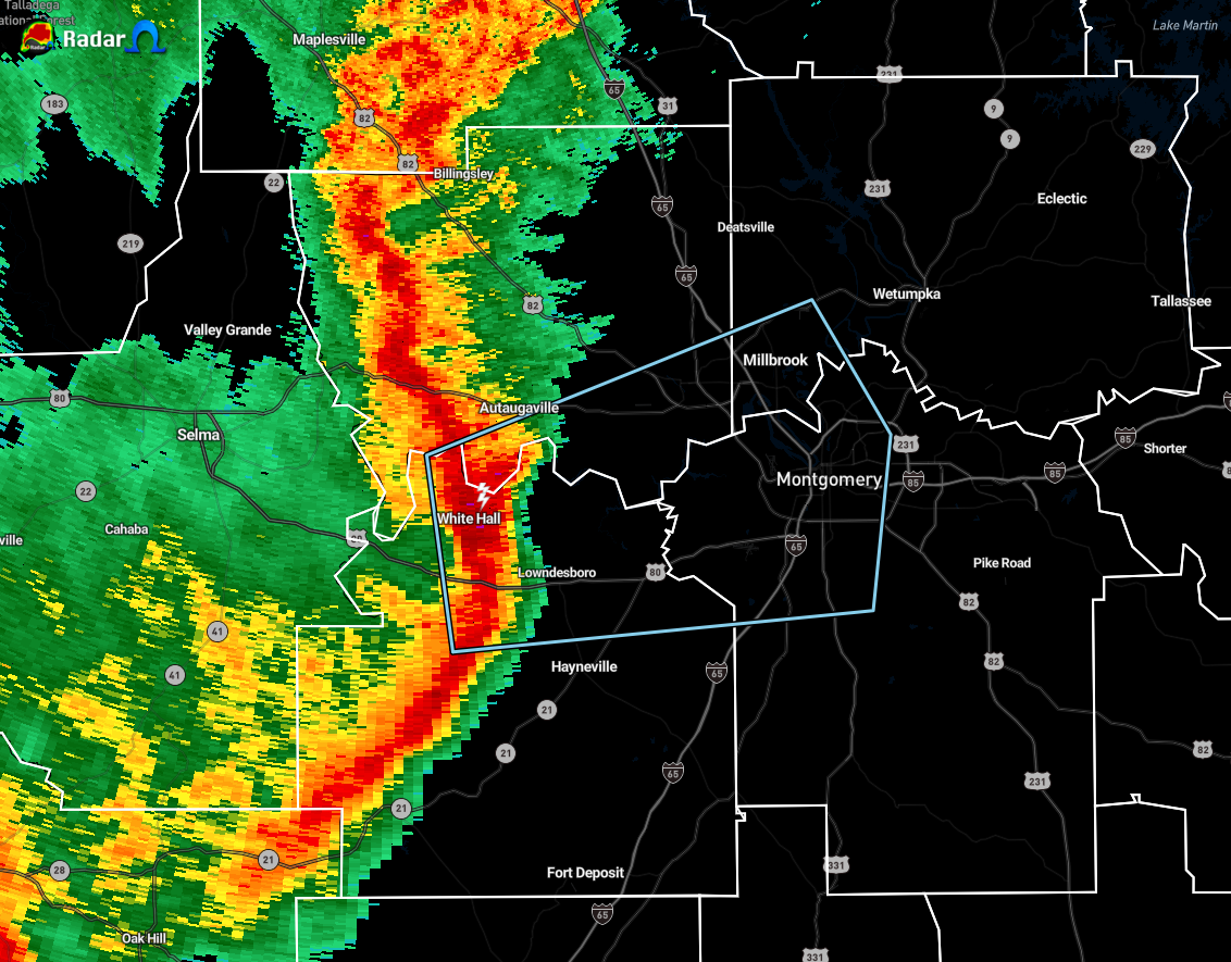 Storms With Gusty Winds About to Affect Portions of Autauga, Elmore