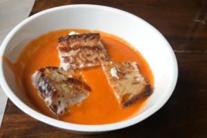 Alabama NewsCenter:  Tomato Soup With Grilled Cheese Croutons Is Like a Culinary Hug
