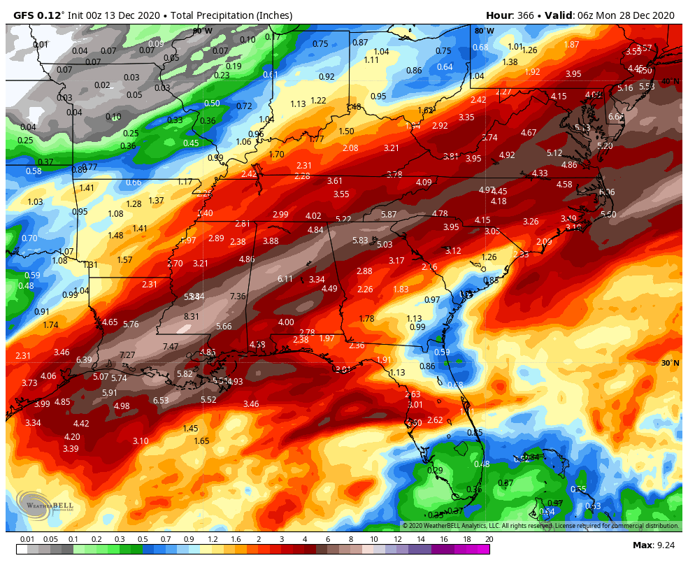 Sunday Weather Xtreme: Foggy Start, Some Sun, Decent Rains Tonight : The Alabama Weather Blog - Vimarsana News