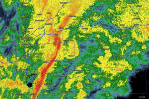 Strong Storms Affecting Talladega & St. Clair Counties