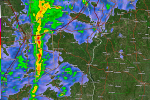Strong Storms over East Alabama’s Pike, Bullock, Macon, and Montgomery Counties