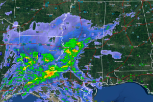 Alabama Weather Update at 10:30 p.m.