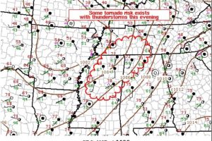 A Tornado Watch May Be Issued for the Northwestern Portions of North/Central Alabama in a Couple of Hours