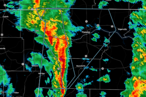 Strong Storms with Gusty Winds Affecting Parts of Lauderdale, Colbert, Franklin, & Lawrence Counties
