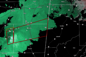 Heads Up Pickens County… Tornado-Warned Storm Headed Your Way