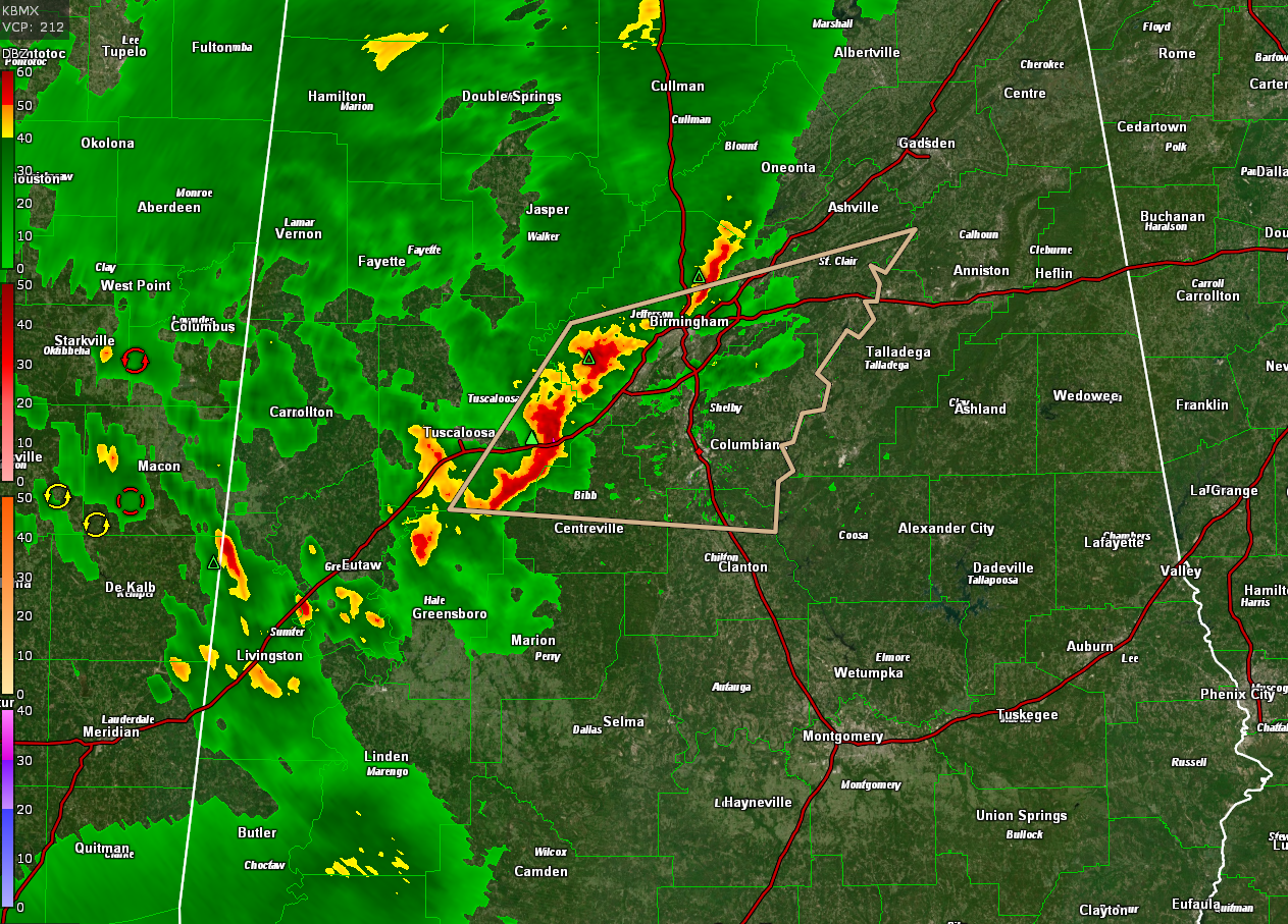 Strong Storms Moving into the Birmingham Metro : The Alabama Weather Blog - Vimarsana News